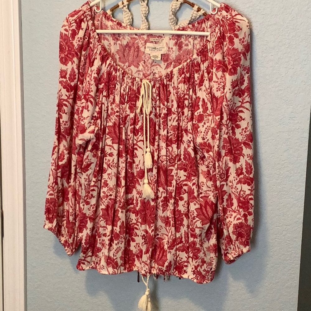 🌹Denim & Supply Ralph Lauren Boho Blouse🌹